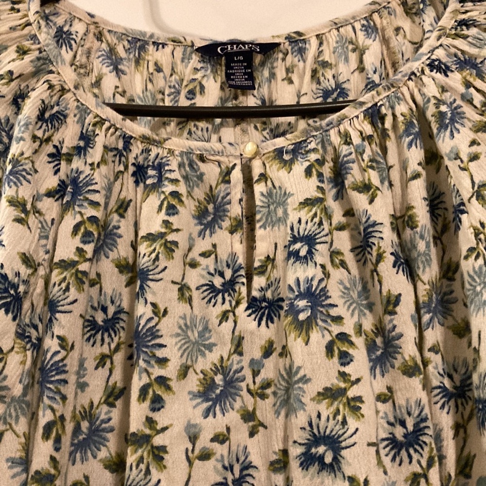 Printed pleasant blouse